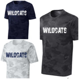 Sport-Tek Youth CamoHex WILDCAT Tee (More Colors)