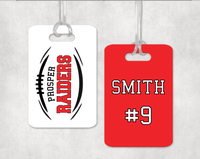 PROSPER RAIDERS BAG TAG