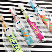 Freezer Pop Holder, Personalized Pops, Summer Favors, Birthday Favors, Ice Pop Favors, Summer Birthday