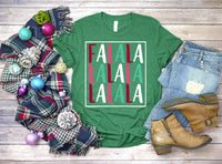 Falalalalala Christmas Women's Shirt, Holiday Shirt for Women, Merry Christmas Shirt