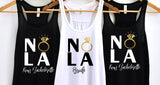 NOLA Bachelorette, New Orleans Bachelorette Party Tank, Bride Tank, Bridal Party Tanks, Girls Night Out