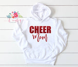 CHEER MOM Hoodie, Cheerleader, Cheer Mom Sweatshirt, CHEER