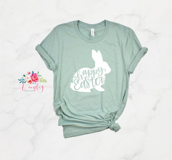 Easter Shirt for Her, Women's Easter Shirt, Happy Easter Bunny