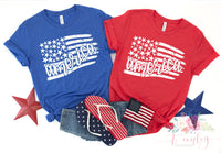 America Shirt, 4th of July Shirts, American Flag, America Strong, Red White and Blue