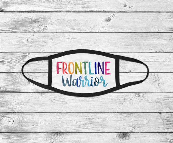 Frontline Warrior Mask, We're all in this together mask, Essential Worker