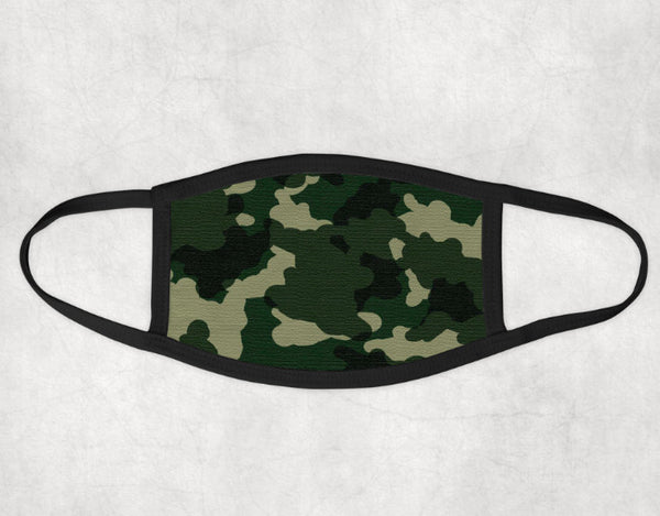 CAMO Print Face Mask