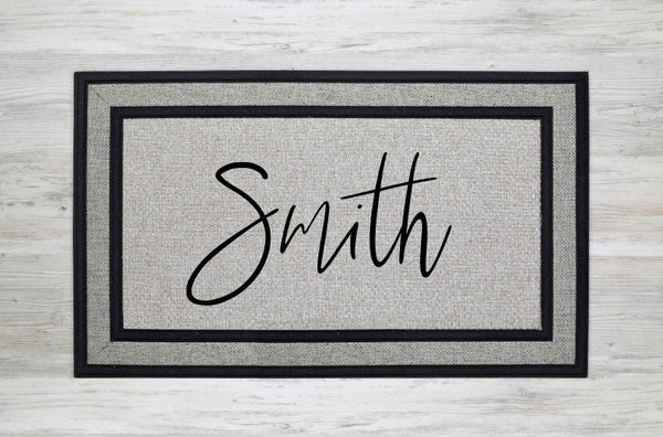 Custom Doormat, Outdoor Rug, Personalized Doormat, Custom outdoor rug.