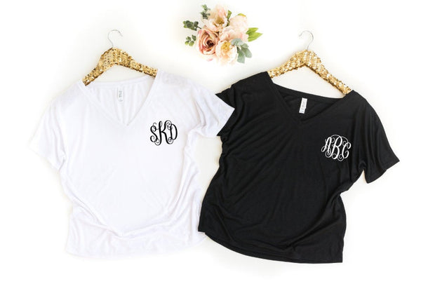 Monogram Bridal Shirt, Bridesmaid Shirt, Brides Babe Shirt, Bridal Party Tees, Monogram Bride Squad